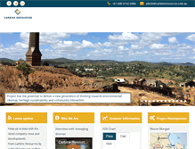 Tablet Screenshot of carbineresources.com.au